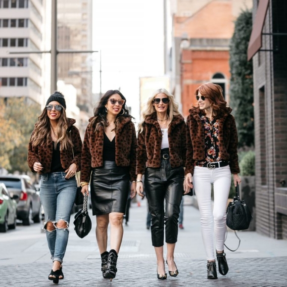 Zara trafaluc faux fur leopard jacket - Picture 6 of 6